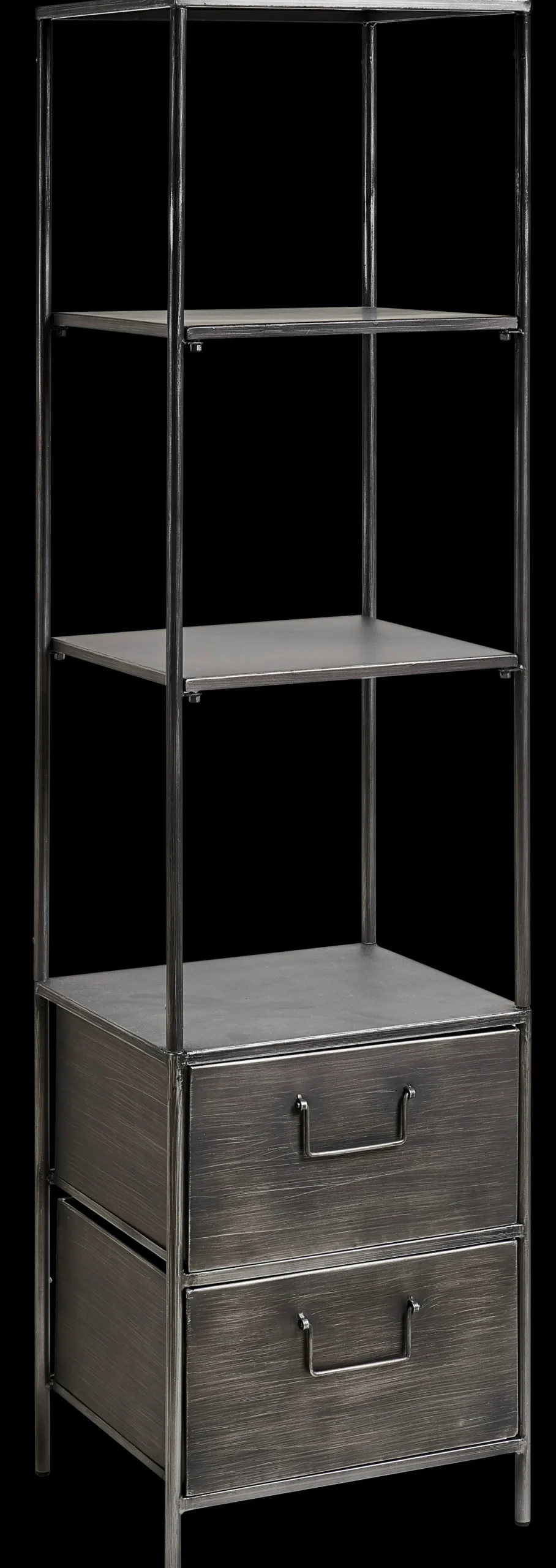 Hot CASA Pharma Scaffale Da Parete Con 2 Cassetti Nero