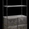 Clearance CASA Pharma Scaffale Da Parete Con 4 Cassetti Nero