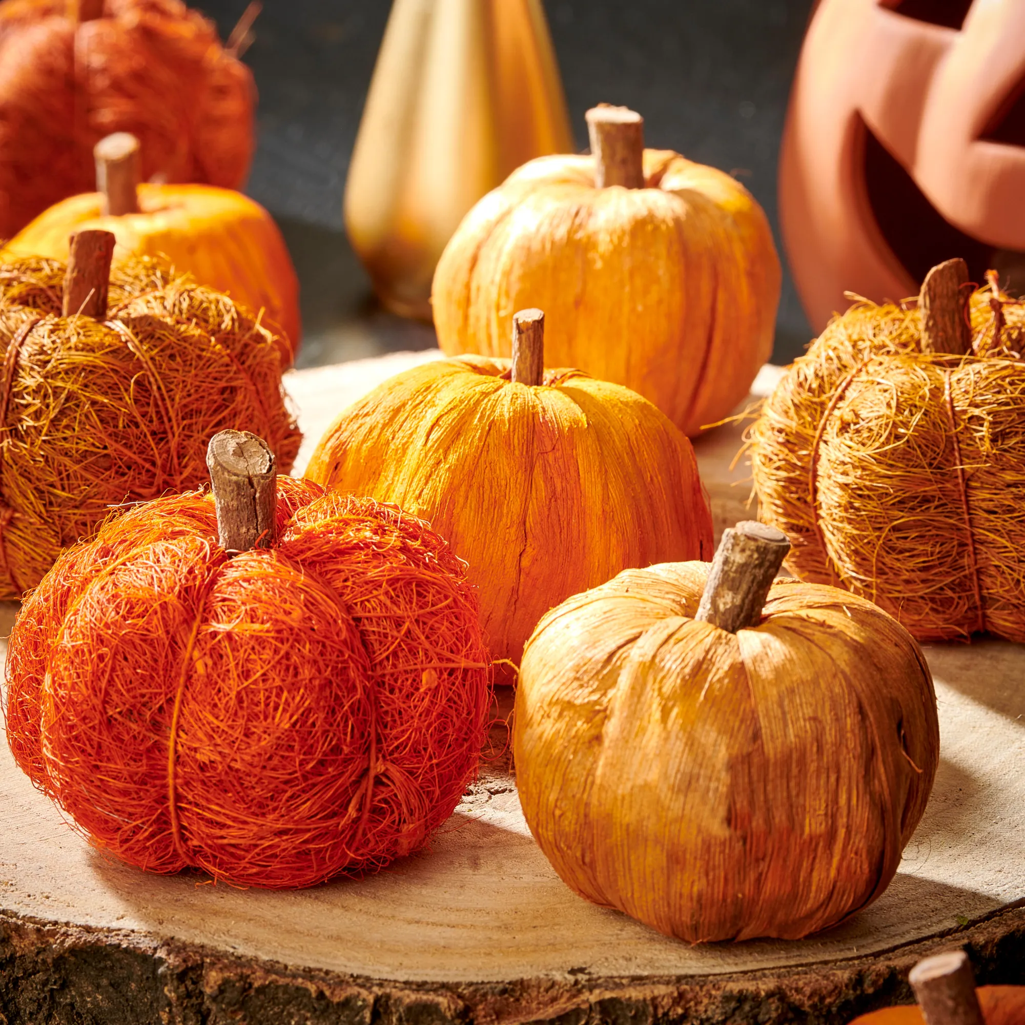 Hot CASA Pumpkin Decorazione Arancione