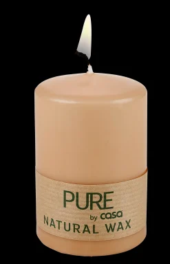 Outlet CASA Pure Candela A Cilindro Beige