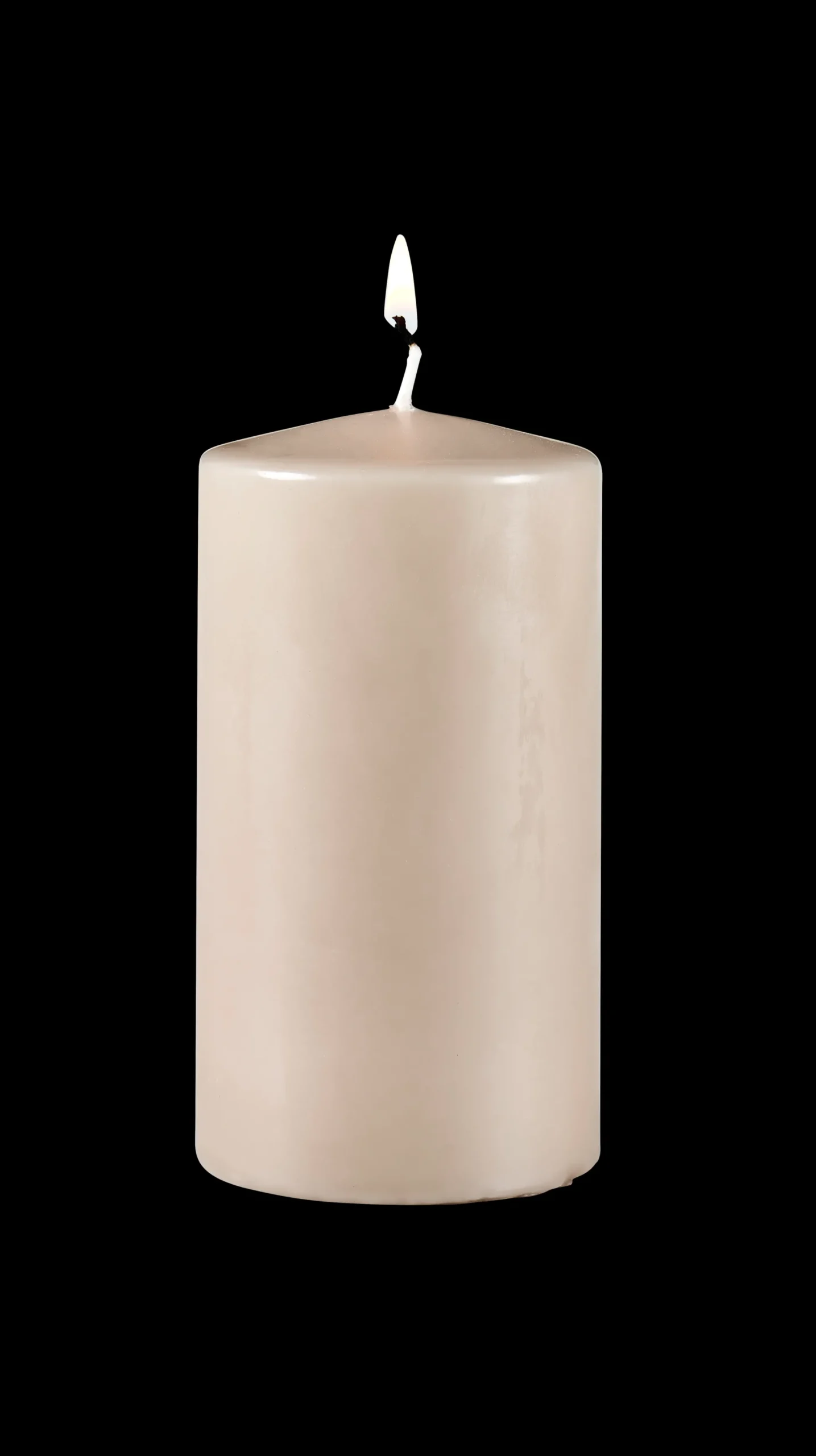 Sale CASA Pure Candela Cilindrica Grigio