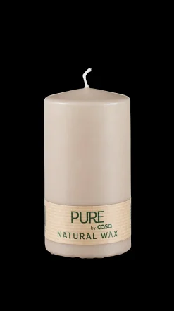 Sale CASA Pure Candela Cilindrica Grigio