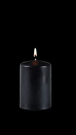 Best CASA Pure Candela Cilindrica Nero