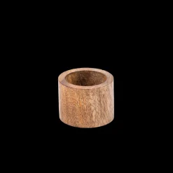 Clearance CASA Pure Luxury Anello Portatovaglioli Marrone