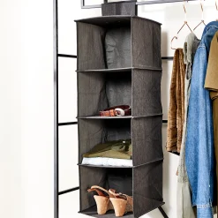 Best CASA Rango Organiser Con 4 Scomparti Grigio Scuro