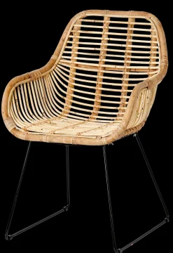 Hot CASA Rotan Sedia Da Tavolo Naturale