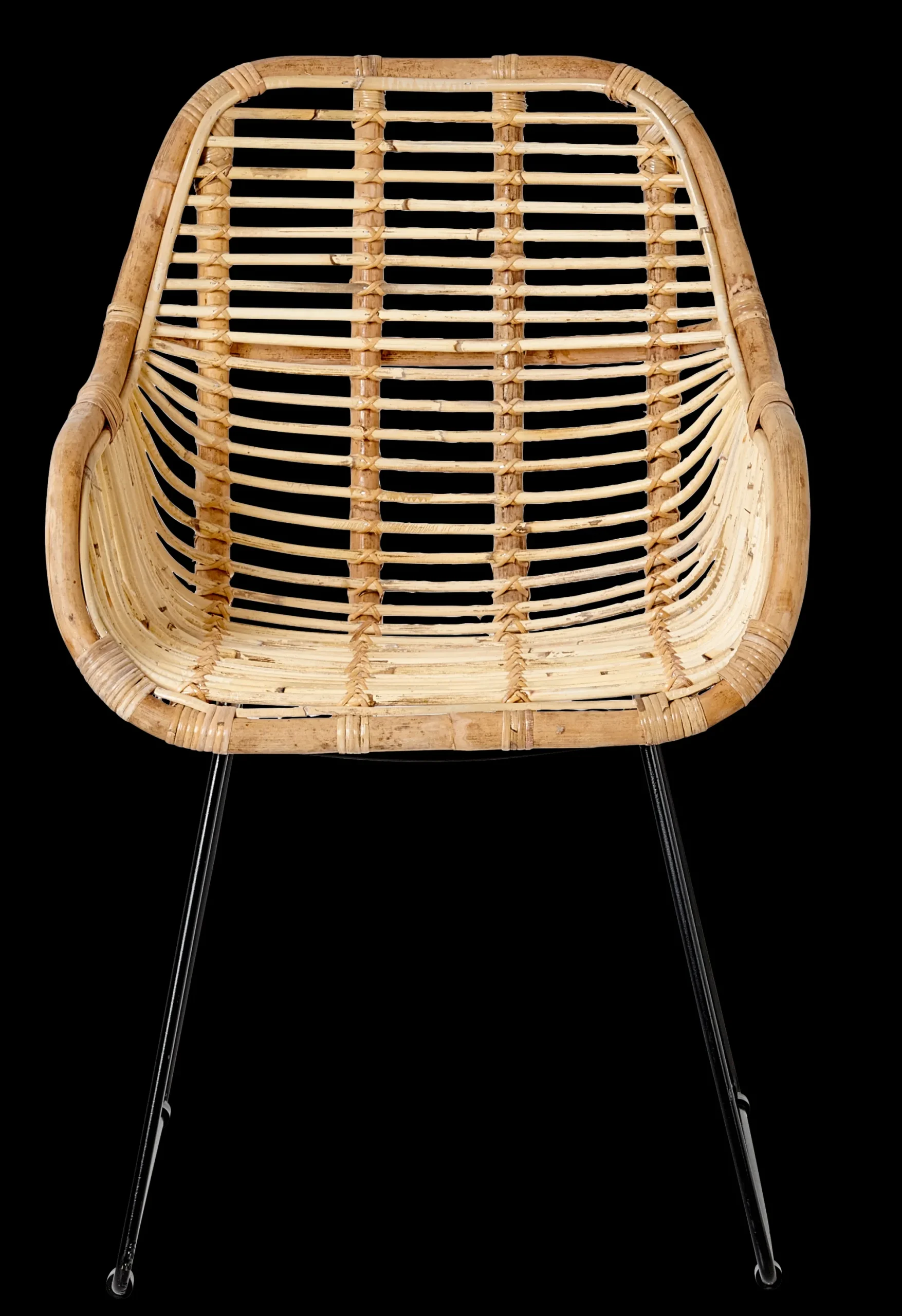 Hot CASA Rotan Sedia Da Tavolo Naturale