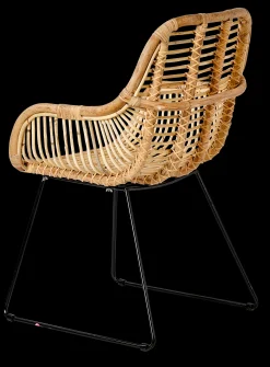 Hot CASA Rotan Sedia Da Tavolo Naturale