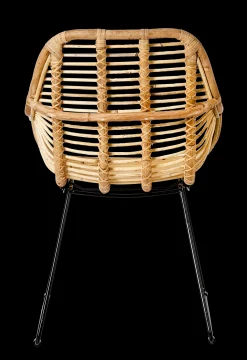 Hot CASA Rotan Sedia Da Tavolo Naturale