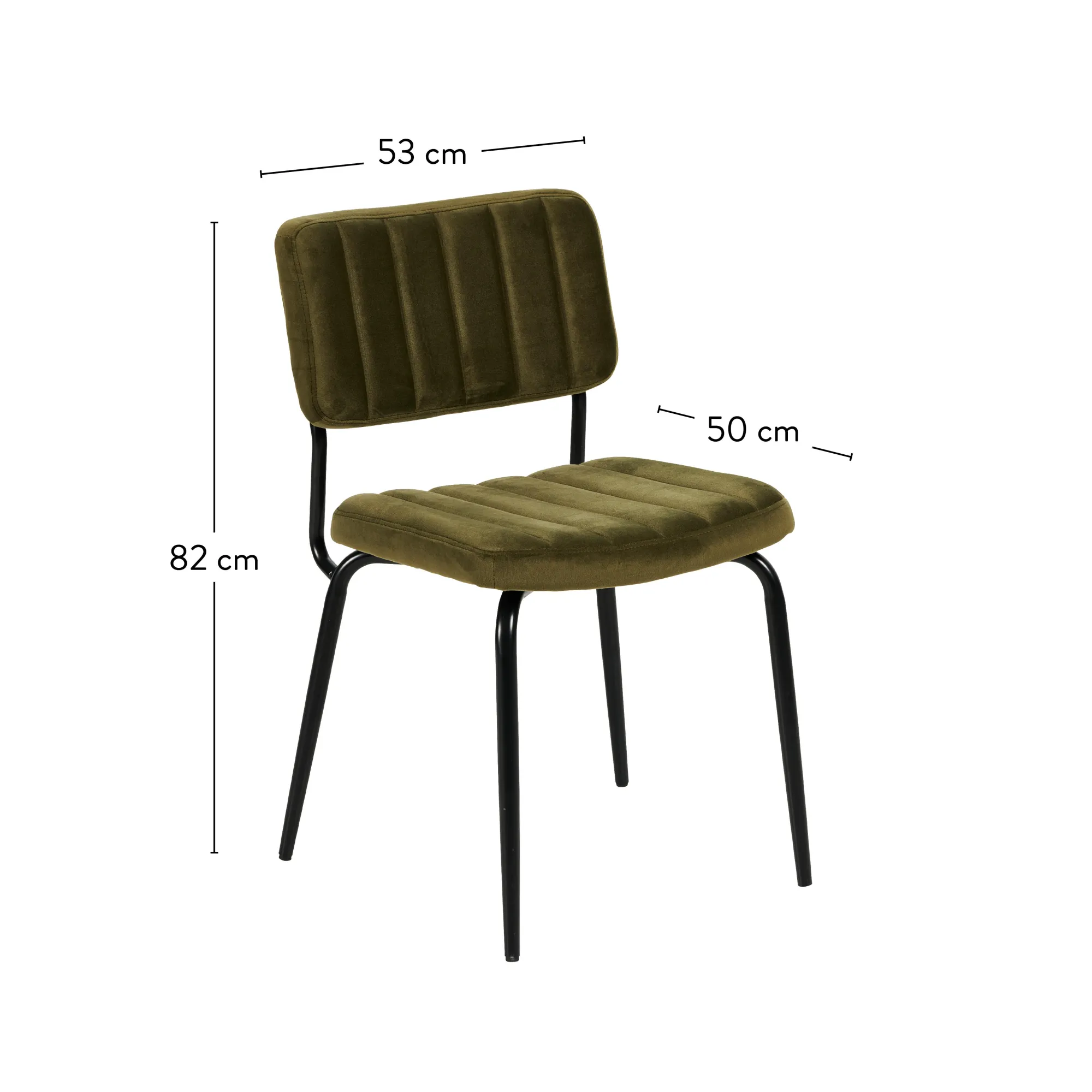 Outlet CASA Roxy Sedia Da Pranzo Largh. Seduta: 46Cm