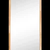 Best CASA Rubberwood Specchio Naturale