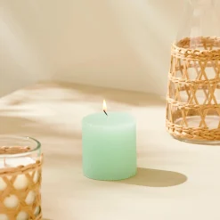 Hot CASA Rustic Candela Ondulata Menta