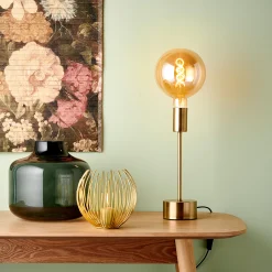 Clearance CASA Shain Lampada Da Tavolo Dorato