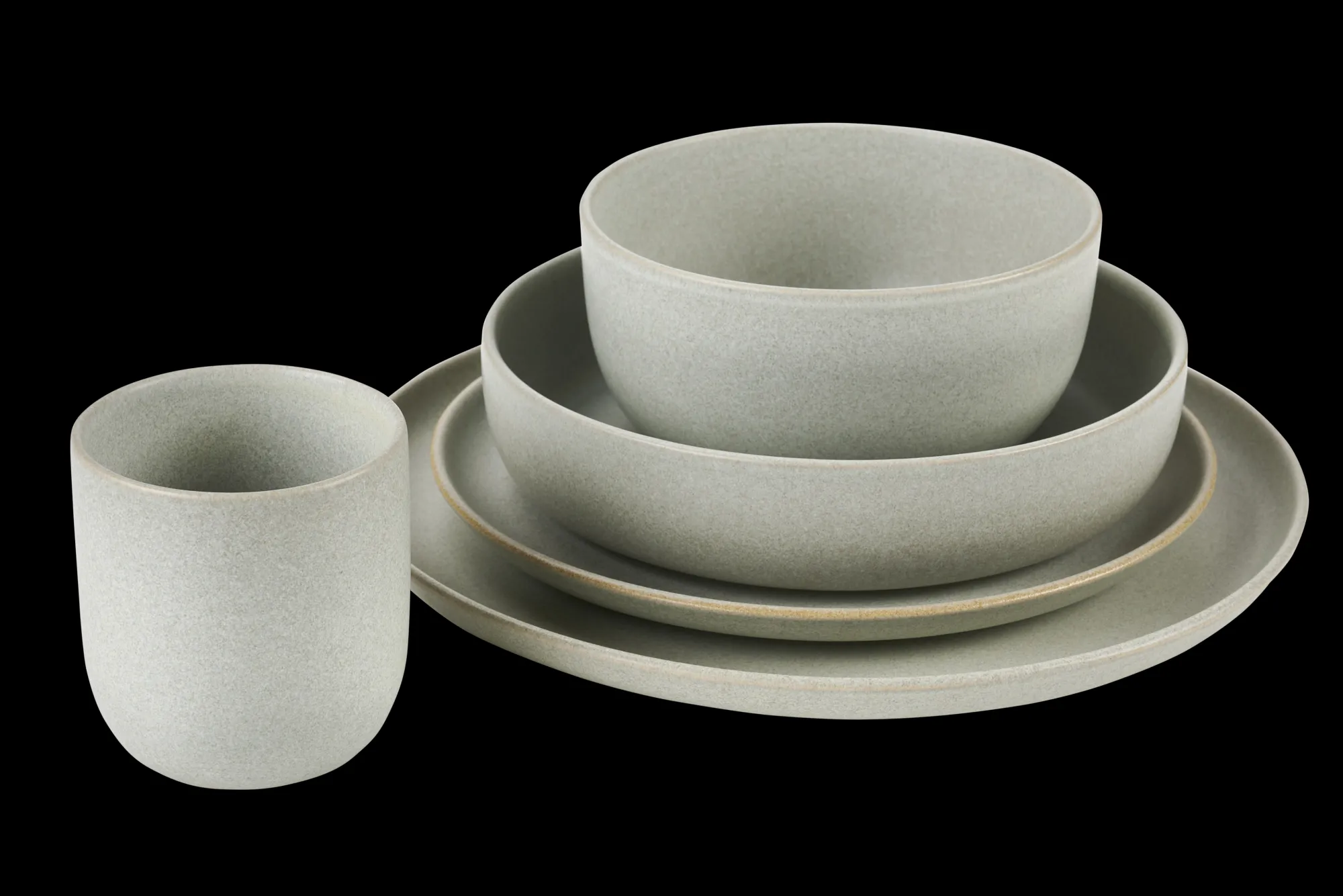New CASA Soul Clay Mug Verde Chiaro