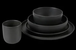 Sale CASA Soul Coal Piatto Per Dolci Grigio Scuro