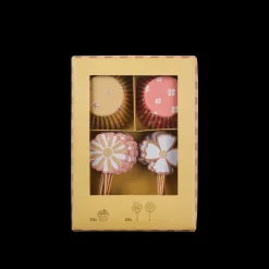 Outlet CASA Springtime Set Cupcake Set Di 48 Menta, Viola Chiaro