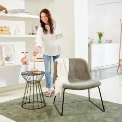 Discount CASA Strapes Tavolino Nero