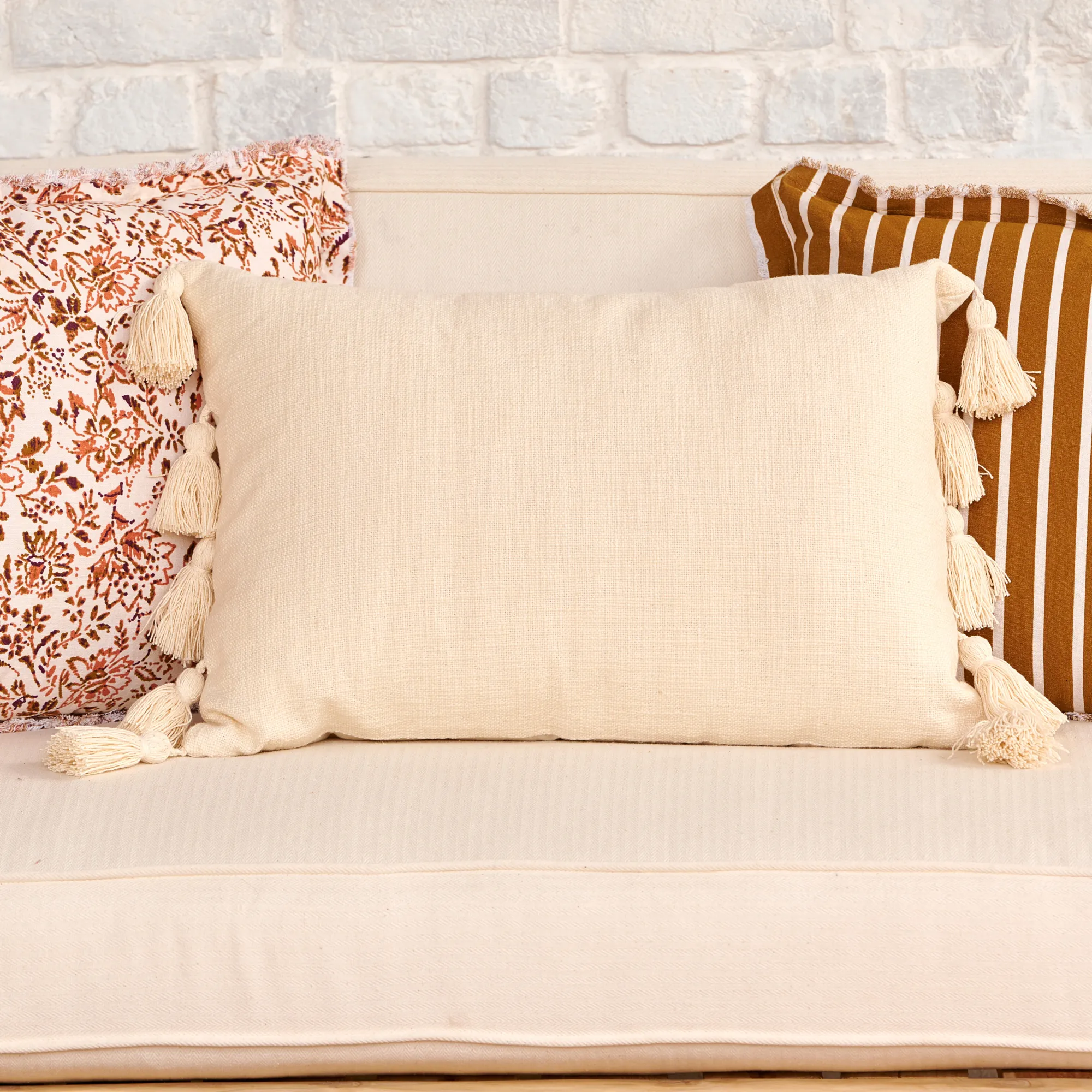 Outlet CASA Tassi Cuscino Bianco