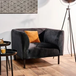 Online CASA Tilly Stoffa: Velluto Nero