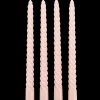 Online CASA Twist Candele Intrecciate Set Di 4 Rosa
