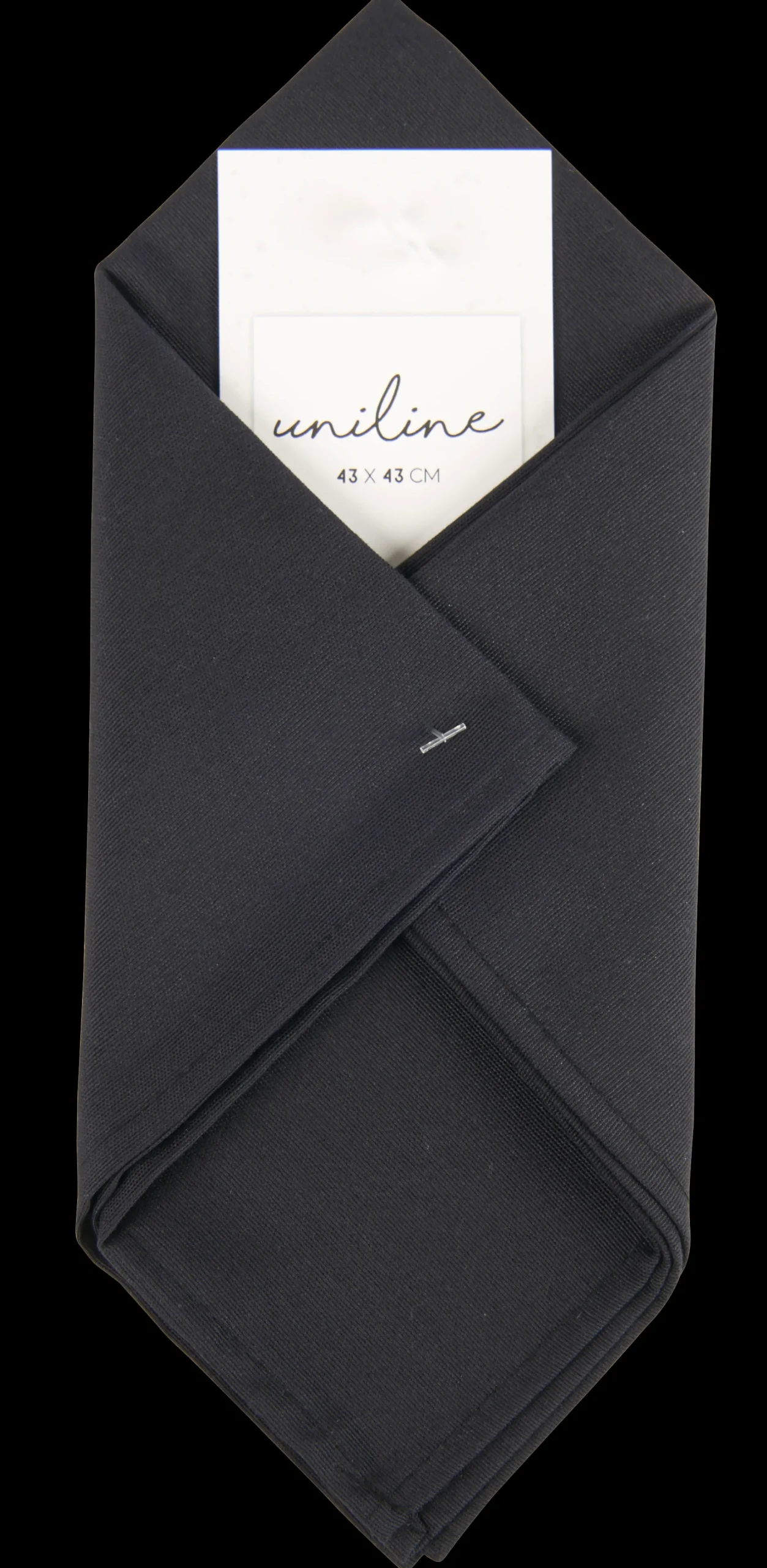 New CASA Uniline Tovagliolo Nero