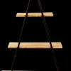 Online CASA Vermont Scaffale Da Parete Nero, Naturale