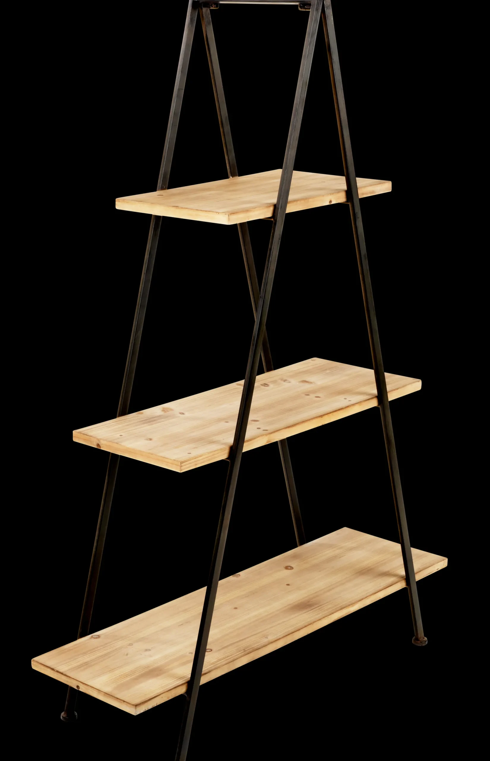 Online CASA Vermont Scaffale Da Parete Nero, Naturale
