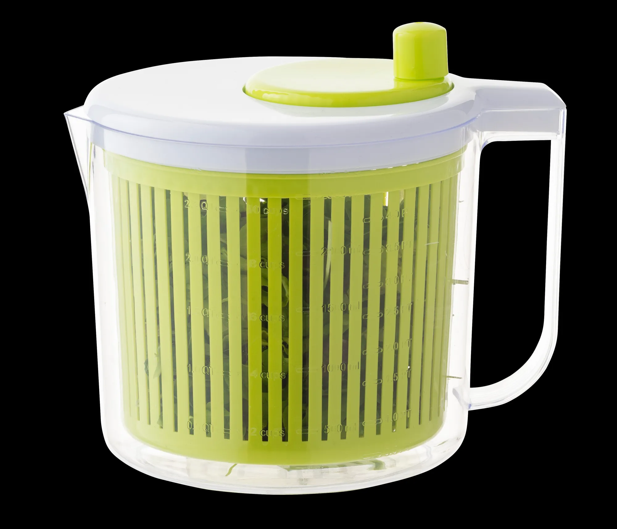 Hot CASA Vida Verde Centrifuga Per Insalata Bianco, Verde