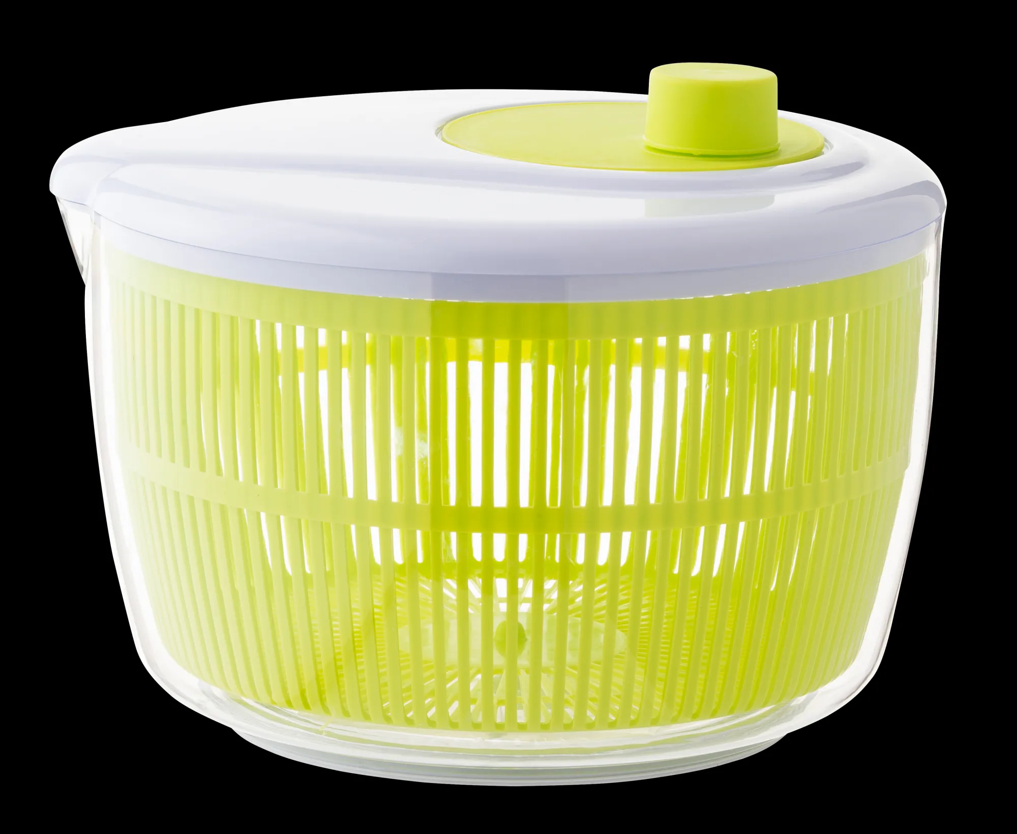 Clearance CASA Vida Verde Centrifuga Per Insalata Bianco, Verde