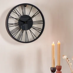 Online CASA Wheel Orologio Da Parete Nero