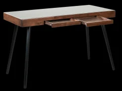 Clearance CASA Winston Scrivania Nero, Marrone