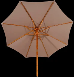 Hot CASA Wood Ombrellone Senza Base Taupe
