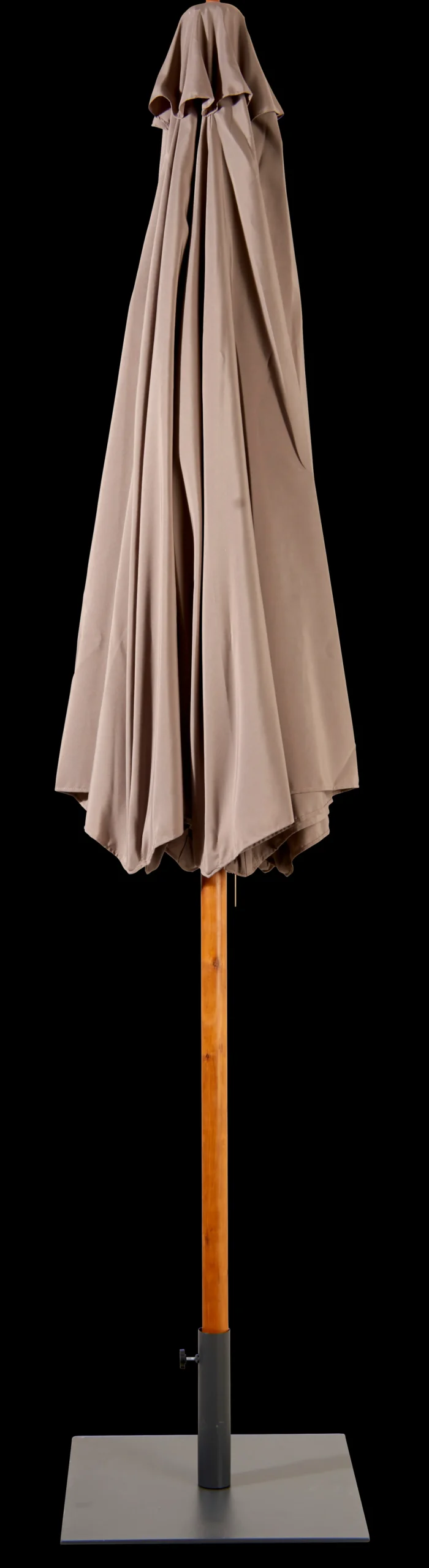 Hot CASA Wood Ombrellone Senza Base Taupe