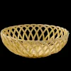 Discount CASA Wovy Cesto Portafrutta Giallo Chiaro