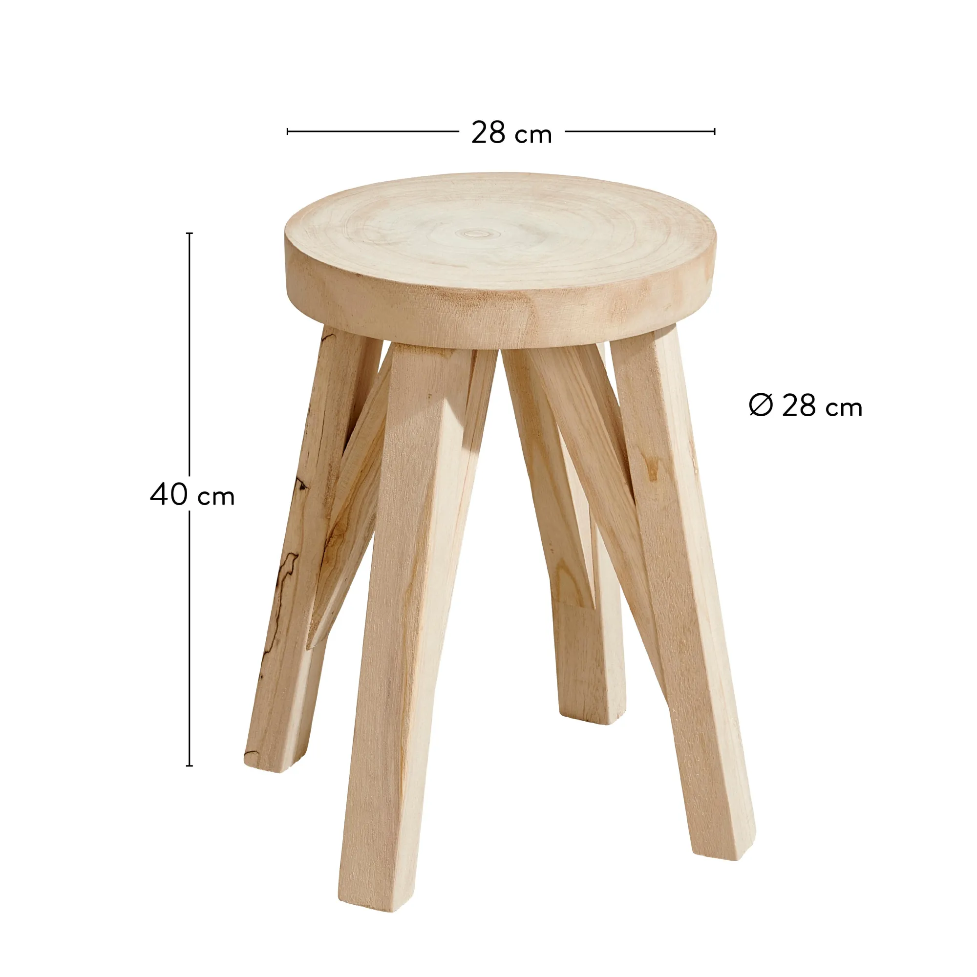 Discount CASA Xander Tavolino Naturale