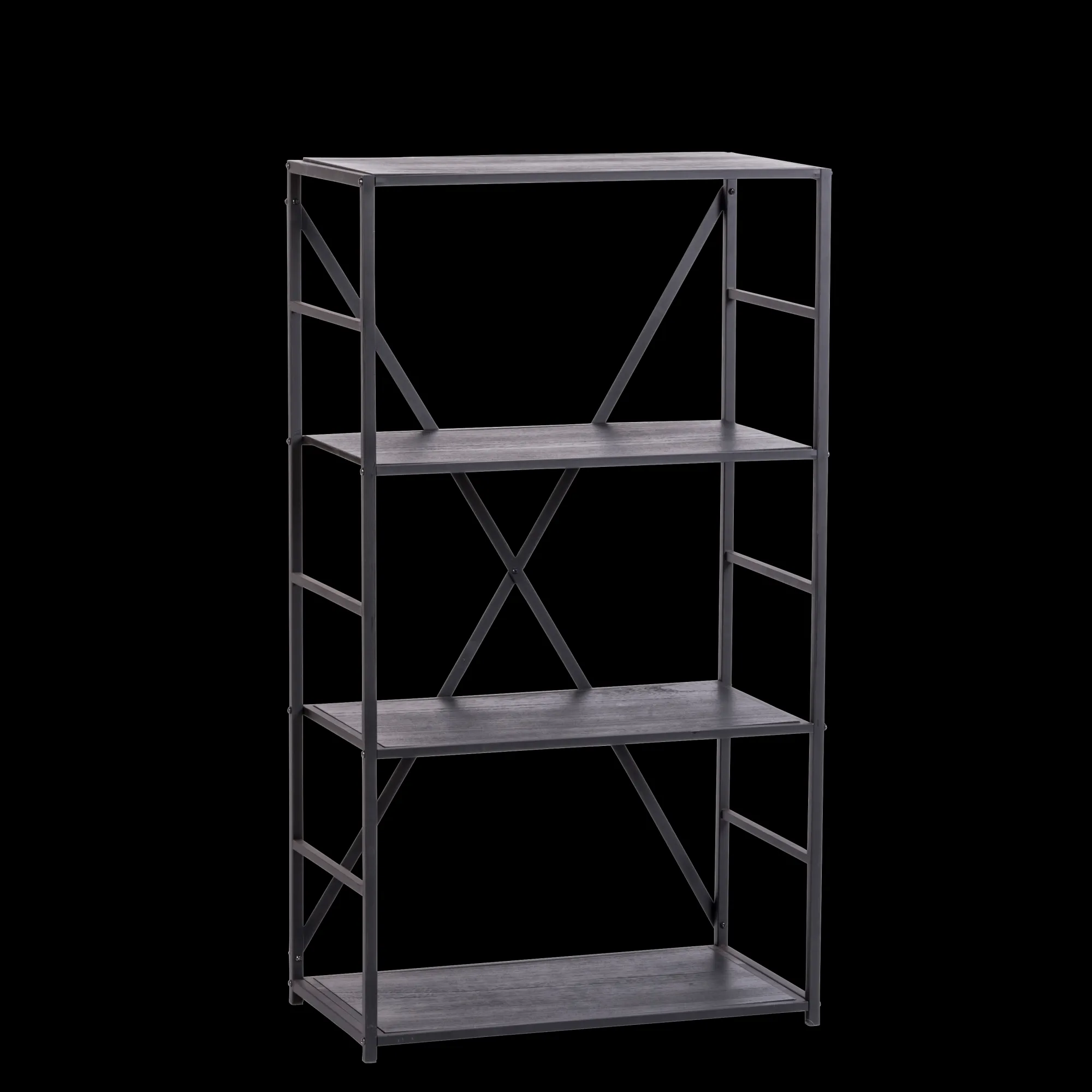 Outlet CASA Xavier Scaffale Da Parete Nero